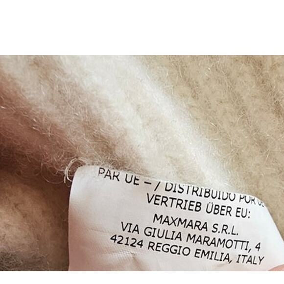 Max Mara Cashmere Sweater Volonta Ribbed-Knit Authenticated, Sz S Retail $1,190 - Picture 8 of 8